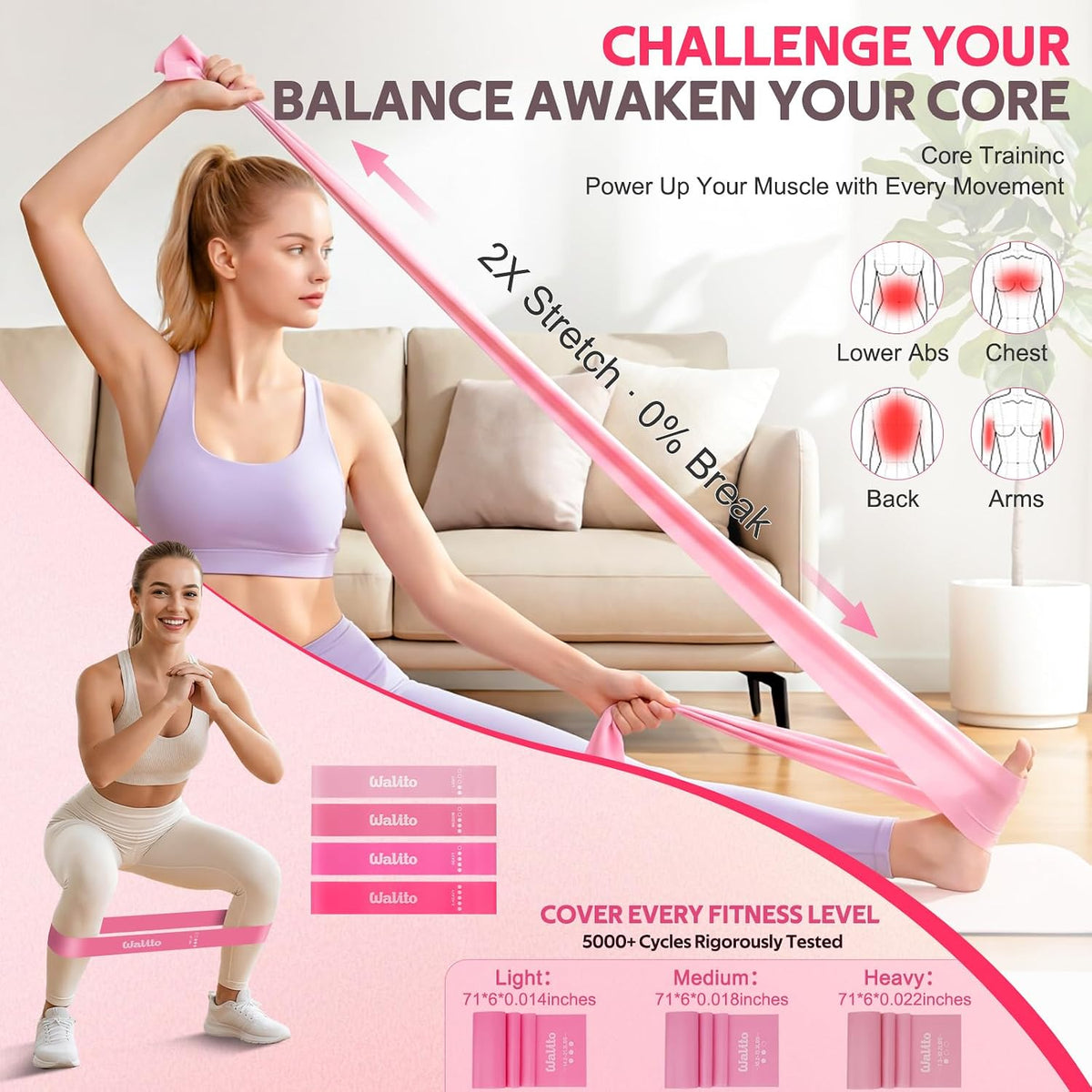 ZerofiteAll-in-One Pilates & Resistance Workout Set