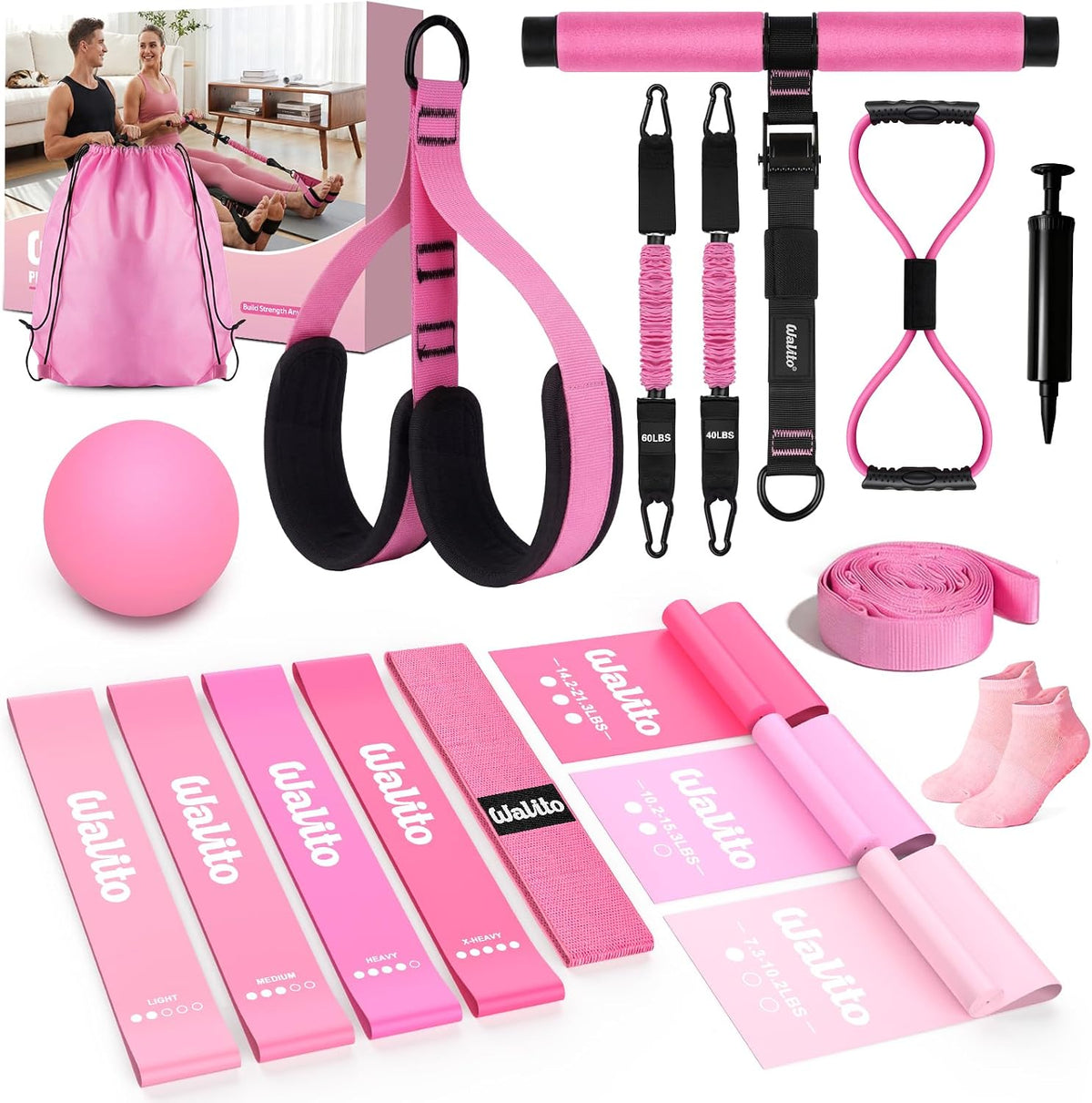 ZerofiteAll-in-One Pilates & Resistance Workout Set